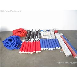 Real Steel Boxing Ring Ropes, Pads Corner Posts Complete