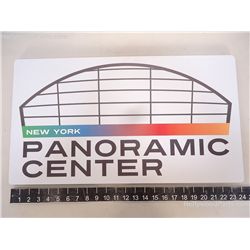 Real Steel New York Panoramic Center Stadium Sign