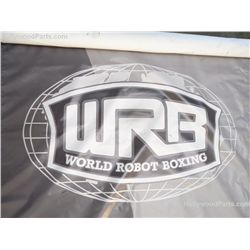 Real Steel World Robot Boxing League Banner Grey