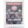 Image 1 : Real Steel WRB Official Program Souvenir Prop Magazine "Zeus Vs. Axelrod"