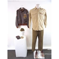 Hart's War Lt. Lamar Archer (Vicellous Shannon) Hero A-2 Flying Jacket Costume