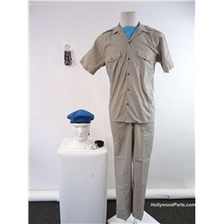 Hotel Rwanda Belgian UN Officer Khaki Uniform Costume