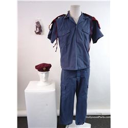 Hotel Rwanda Rwandan Policeman Blue Denim Police Uniform Costume