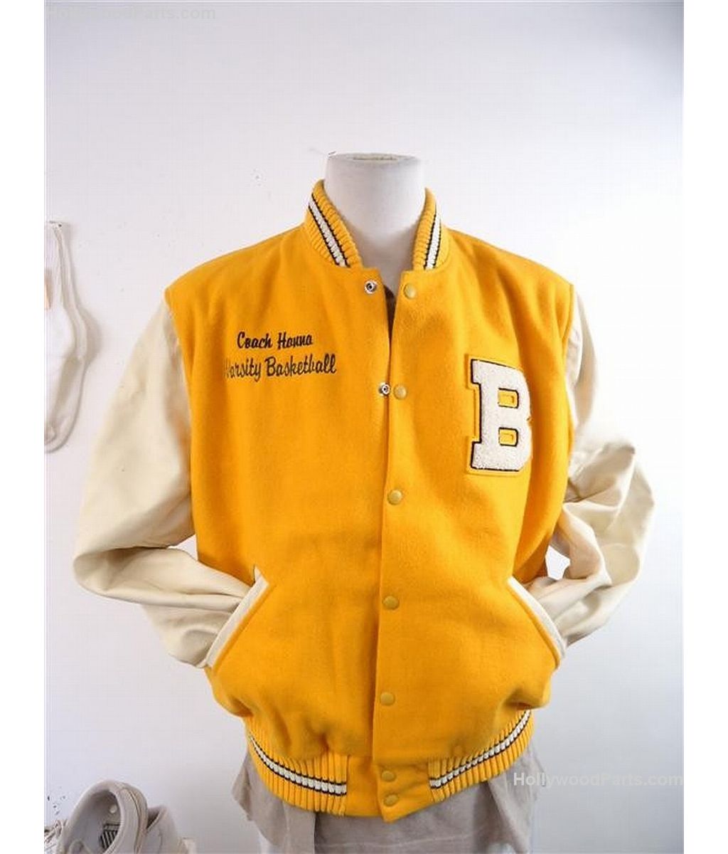 Jeepers Creepers 2 Coack Hanna (Thom Gossom Jr.) Gold Letterman Jacket