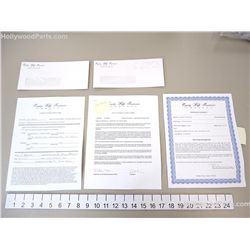 Out of Time Prop Ann Harrison (Sanaa Lathan) Insurance Forms