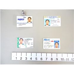Out of Time Prop Chris Harrison (Dean Cain) Fake Driver's License and ID Cards