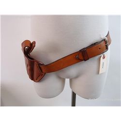 Out of Time Prop Chris Harrison (Dean Cain) Brown Leather Gun Holster