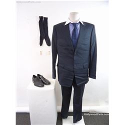 Pink Panther Dreyfus (Kevin Kline) Hero Barney's Blue Wool Suit Costume