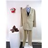 Image 2 : Soul Plane Mr Hunkee (Tom Arnold) Hero Khaki Suit with Vest and Crackerland Hat