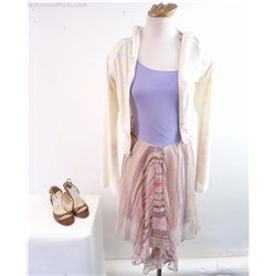 Uptown Girls Molly (Britney Murphy) Hero Lavender Costume with White Sweater