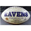 Image 3 : Ray Lewis AUTOGRAPHED "Baltimore Ravens" Logo Football.