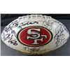 Image 1 : San Francisco 49ers Team Signed/AUTOGRAPHED NFL Football with 34 Signatures