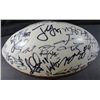 Image 2 : San Francisco 49ers Team Signed/AUTOGRAPHED NFL Football with 34 Signatures