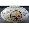 Image 1 : Steelers Team AUTOGRAPHED Logo Football