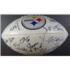 Image 3 : Steelers Team AUTOGRAPHED Logo Football