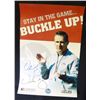 Image 3 : 2 - Urban Meyer AUTOGRAPHED Ohio Buckle Up Posters &  8x10 AUTOG. Photo Paper.