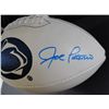 Image 1 : Joe Paterno AUTOGRAPHED PennState Logo Football.