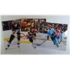 Image 1 : 3 Different Mario Lemieux 16 x 20 AUTOGRAPHED Action Photos.