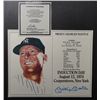 Image 1 : Mickey Mantle Autographed 8x10 HOF Induction Day
