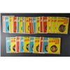 Image 1 : 1970 TOPPS SCRATCH-OFF COMPLETE SET PLUS EXTRAS