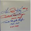 Image 2 : Red Kelly AUTOGRAPHED Poster--Sign from HOCKEY HALL OF FAME.
