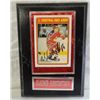 Image 1 : Vladimir Konstantinov  AUTOGRAPHED/Signed Card on plaque.  COA