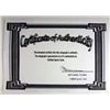 Image 3 : Vladimir Konstantinov  AUTOGRAPHED/Signed Card on plaque.  COA