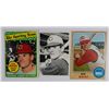 Image 1 : 1968 TOPPS PETE ROSE #230 plus 2-1969 TOPPS ROSE
