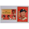 Image 1 : 2-1961 TOPPS MICKEY MANTLE #44 and #475 BOTH EX