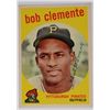 Image 1 : 1959 TOPPS ROBERTO CLEMENTE #478 EX, NICE