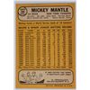 Image 2 : 1968 TOPPS MICKEY MANTLE #280, VG+ light border crease