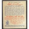 Image 2 : 1949 BOWMAN #143A  BOB DILLINGER  NM  SCRIPT  ROOKIE