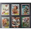 Image 1 : 6 AUTOGRAPHED Football Cards - Cleveland Browns from the past