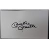 Image 2 : AUTOGRAPHED Mickey Mantle 3 x 5 White Card   (COA)