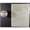 Image 1 : Ted Williams AUTOGRAPHED Baseball.   (COA)