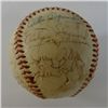 Image 1 : Unidentified Team Signed Baseball from the 1960's