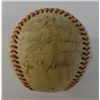 Image 2 : Unidentified Team Signed Baseball from the 1960's