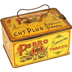 Pedro Cut Plug smoking tobacco tin