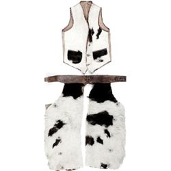 C. 1900-1920's boys vest and chaps