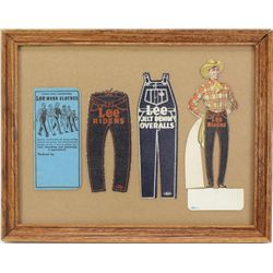 Collection of 4 Lee Riders advertisers