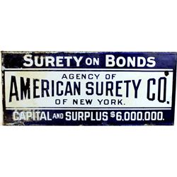 Antique double sided flange sign