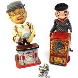 Collection of 3 includes Charlie the Bartender