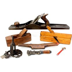 Collection of antique tools includes
