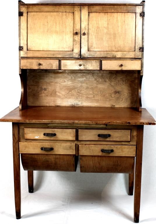 Antique Possum Belly Kitchen Cabinet