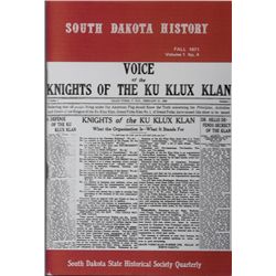 1920's Klansman robe and hood from Lead-Black