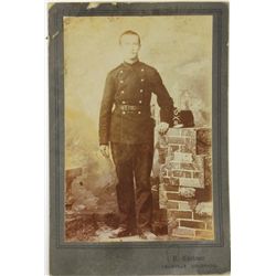 Scarce Leadville CO. cabinet card