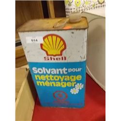 OLD SHELL SOLVENT TIN