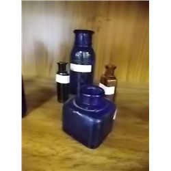 VITNAGE COBALT BLUE BOTTLES - 4