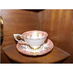 CHINA CUP & SAUCER - ROYAL STAFFORD