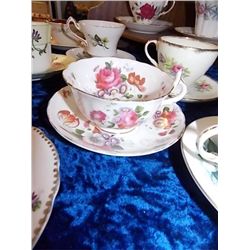 CHINA CUP & SAUCER - ALLERTONS